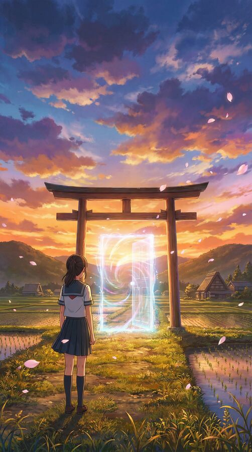 《铃芽之旅》高清动漫视频海报